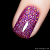 Karma Purple Pink Holo Nail Polish