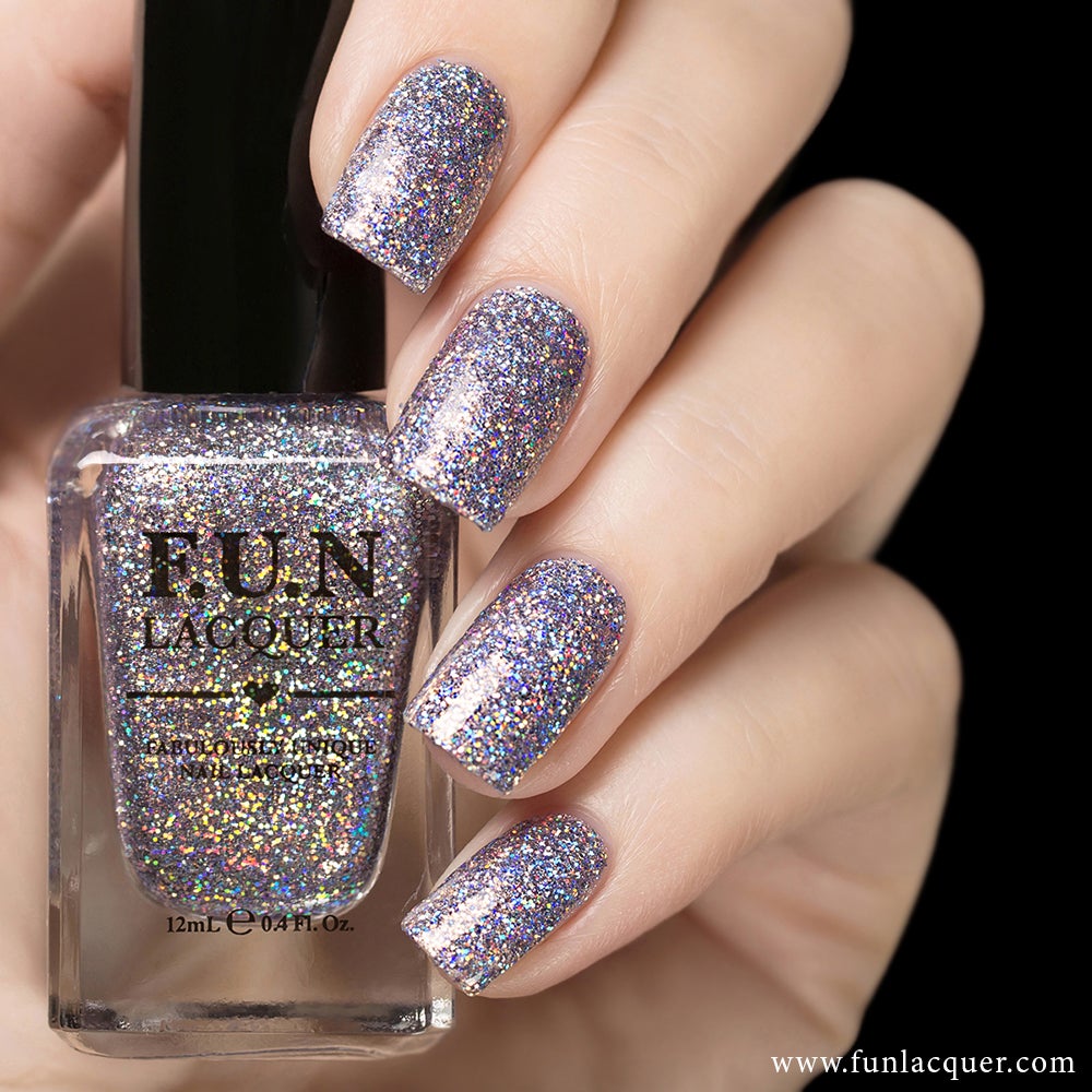 The Art of Sparkle (H) Holographic Glitter Nail Polish – F.U.N LACQUER
