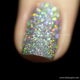 24 Karat Diamond (H) Silver Holo Glitter Polish