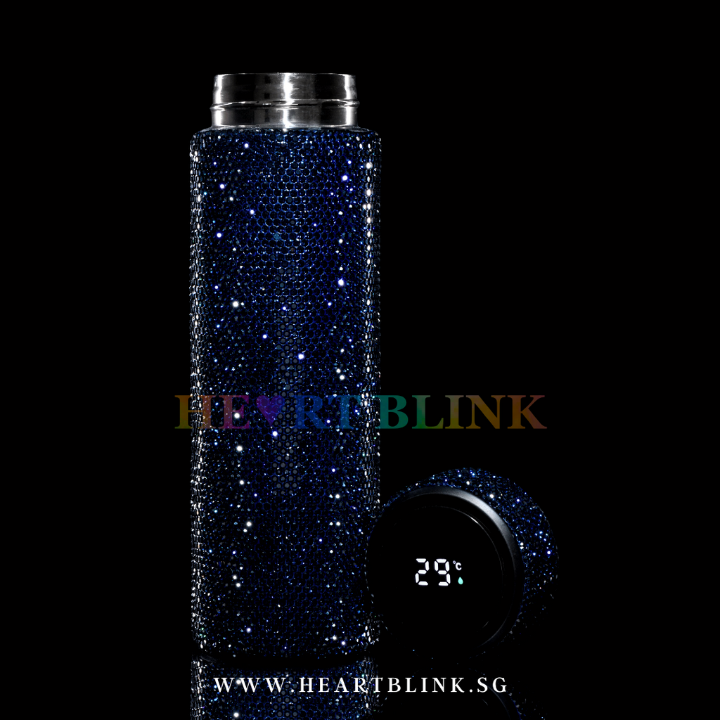 New Cup Custom Logo Smart LED Portable Thermal Tumbler Touch Termo