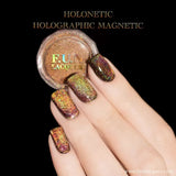 Rose Gold Diamond Holonetic