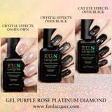 Purple Rose Platinum Diamond Magnetic Gel Polish