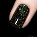 Gold Diamond Dust Holographic Top Coat