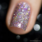 Prima Donna (H) Pink Hologram Glitter Nail Polish
