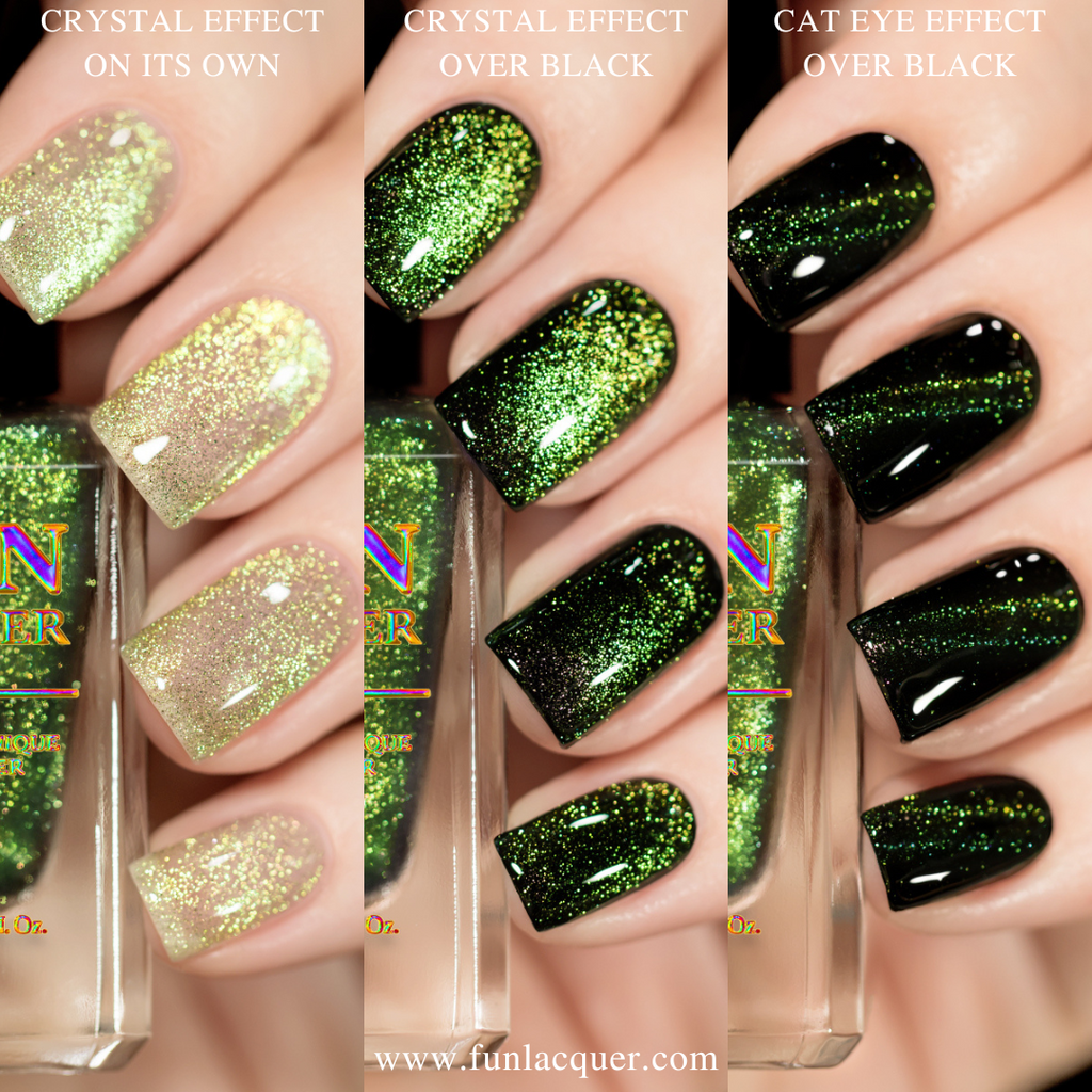 Green nail deals polish