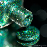 Secret (H) Green Holographic Polish