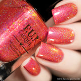 Fireplace Pink Color Shifting Holographic Nail Polish