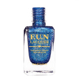 Frozen Blue Metallic Holo Nail Polish