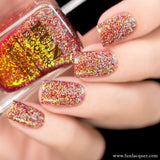 Jingle Bells (H) Red Color Shifting Holo Nail Polish