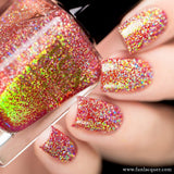 Jingle Bells (H) Red Color Shifting Holo Nail Polish