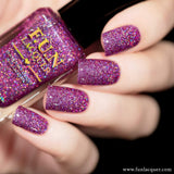 Karma Purple Pink Holographic Nail Polish