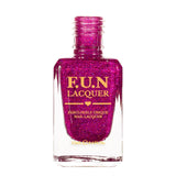 Love Potion Fuchsia Purple Pink Holographic Glitter Nail Polish