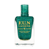 Lucky Girl Green Holographic Glitter Nail Polish