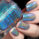 Magician Blue Color Shifting Holographic Nail Polish