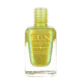 Mint Lime Tea Color Shifting Holographic Nail Polish