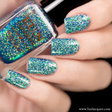 Northern Lights (H) Blue Color Shifting Holo Nail Polish
