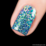 Northern Lights (H) Blue Color Shifting Holo Nail Polish