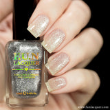 Platinum Diamond Magnetic Nail Polish