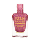 Precious Moment Pink Holo Long Lasting Glitter Nail Polish
