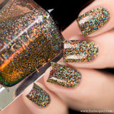 Red Velvet (H) Color Shifting Holographic Glitter Nail Polish
