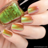 Uniphant Best Green Color Shifting Iridescent Nail Polish