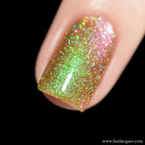 Uniphant (H) Green Color Shifting Holographic Glitter Nail Polish