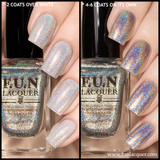 Diamond Linear Holo Topper