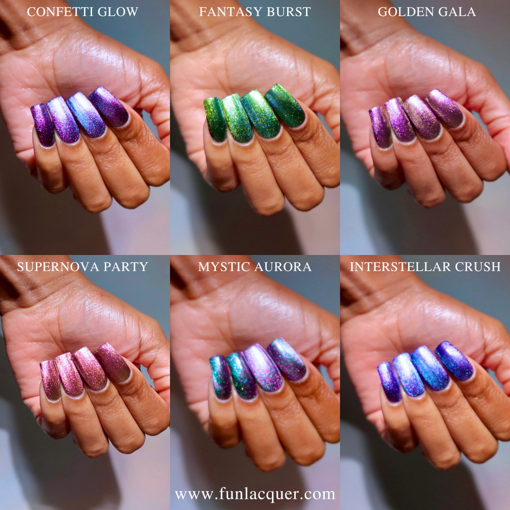 12th Anniversary Duo-Multichrome Magnetic Gel Set – F.U.N LACQUER