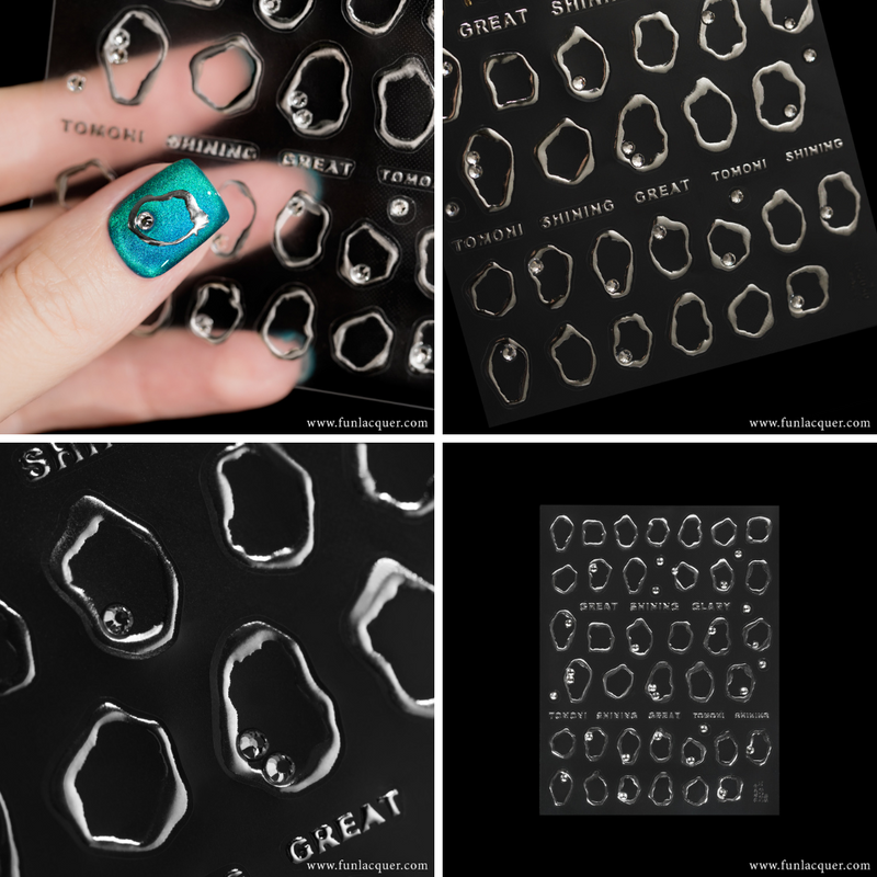 Bundle - 3D Nail Art Sticker