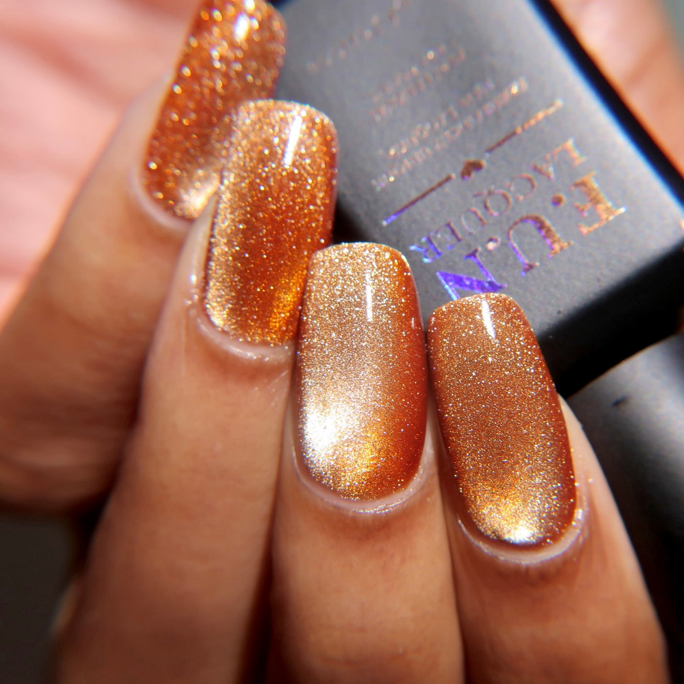 Juicy Orange Mag & Frost Caramelエバーネイル Caramel Latte - 11th Anniversary Collection – F.U.N LACQUER