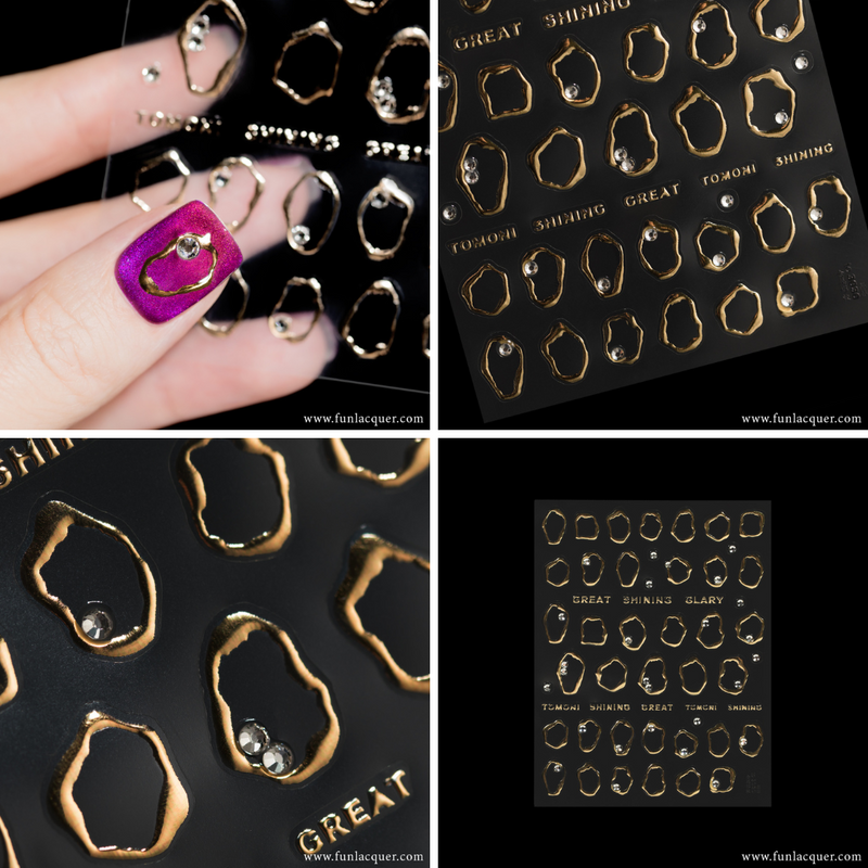 Bundle - 3D Nail Art Sticker