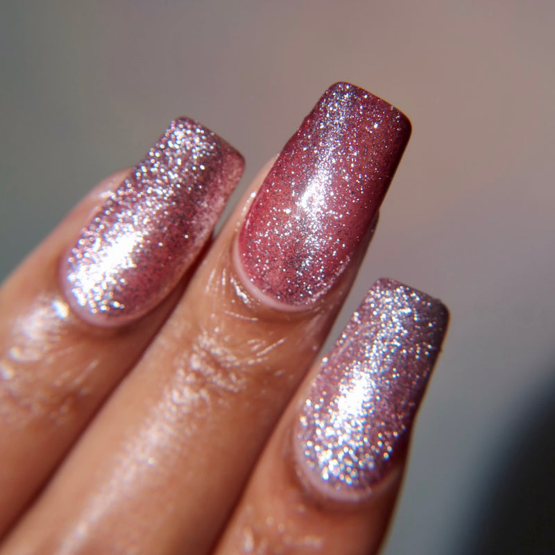 #02 Frosted Cranberry Gel Polish