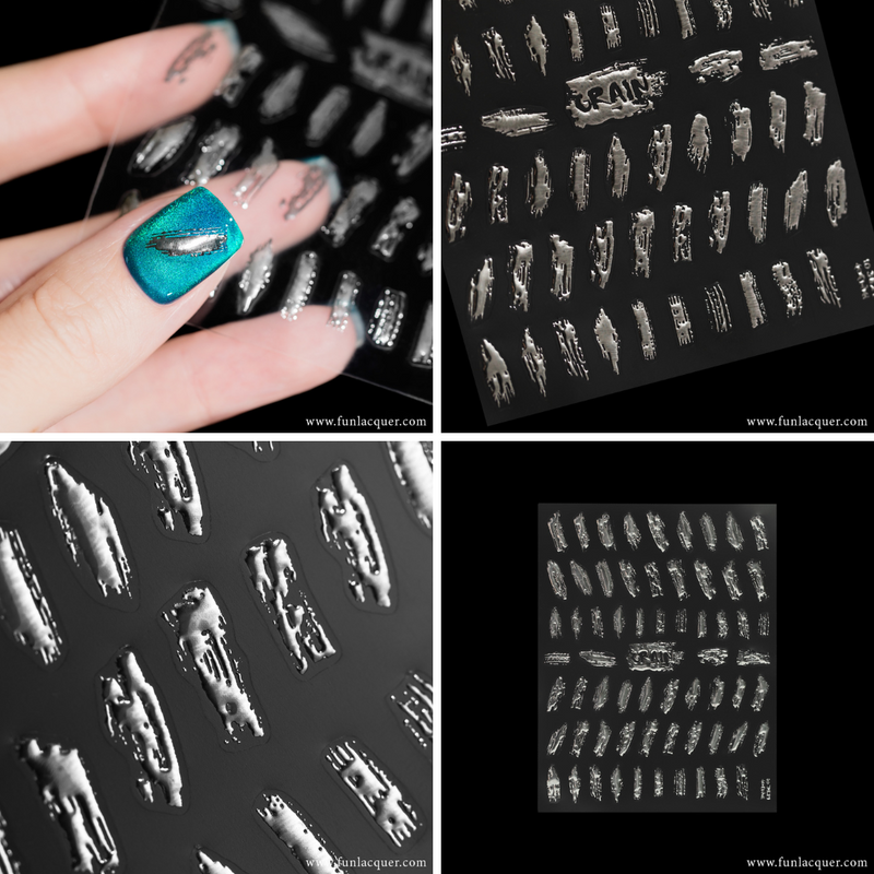 Bundle - 3D Nail Art Sticker