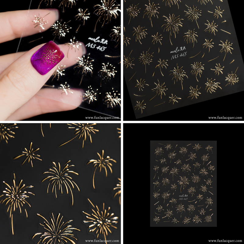 Bundle - 3D Nail Art Sticker