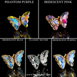 Bundle - 3D Spinning Butterfly Nail Stud