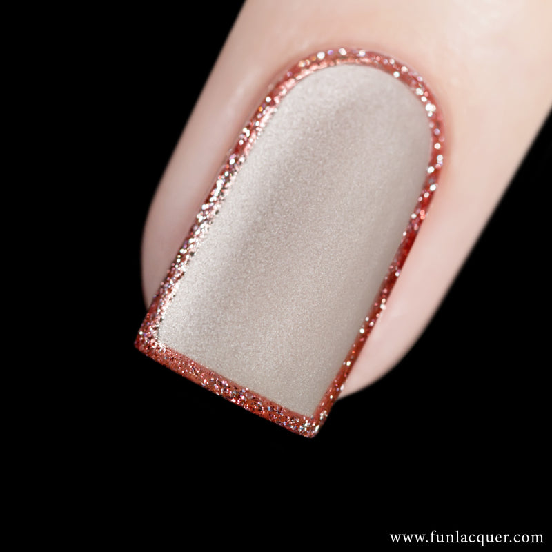 #02 Frosted Cranberry Gel Polish