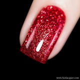 #07 Scarlet Stardust Gel Polish