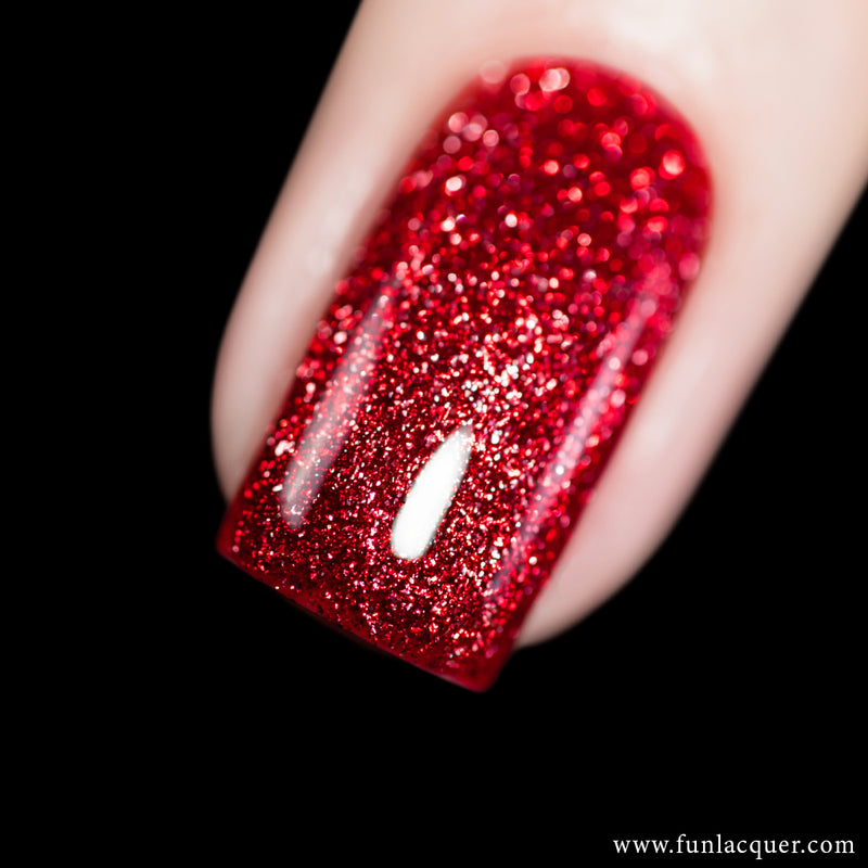 #07 Scarlet Stardust Gel Polish