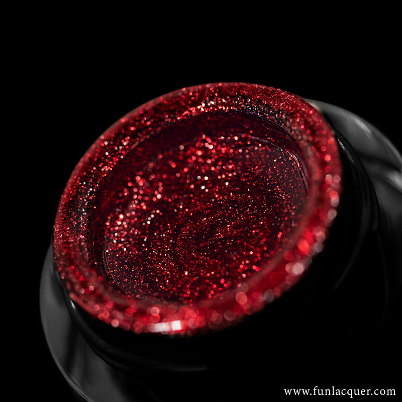 #07 Scarlet Stardust Gel Polish