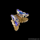 Iridescent Purple - 3D Spinning Butterfly Nail Stud