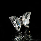 Classic Silver - 3D Spinning Butterfly Nail Stud