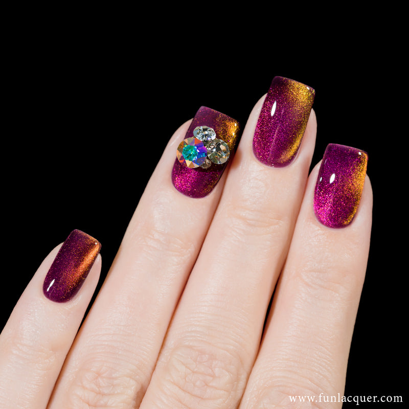 Iridescent Diamond Nail Stud