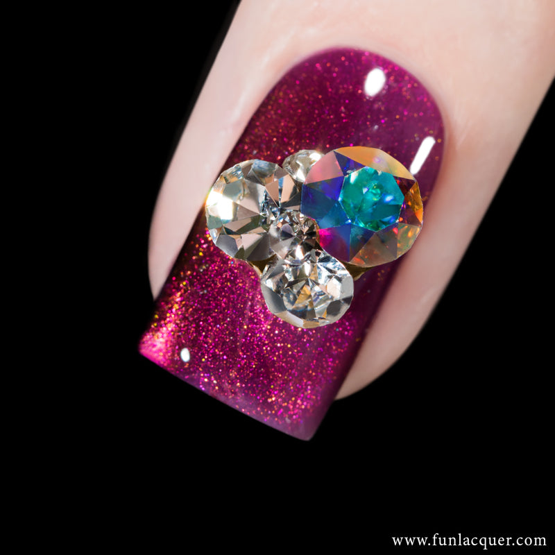 Iridescent Diamond Nail Stud