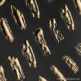 Ink (Gold) - 3D Nail Art Sticker