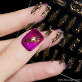 Ink (Gold) - 3D Nail Art Sticker