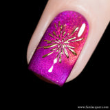 Fireworks (Gold) - 3D Nail Art Sticker