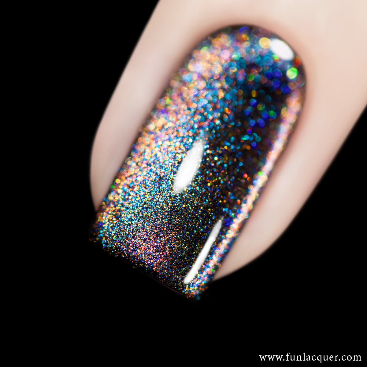 Celestial Eve – Midnight Blue Pink Gold Multichrome Magnetic