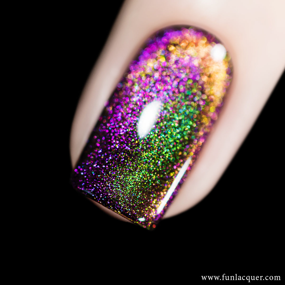 Golden Gala Duo-Multichrome Magnetic Gel Nail Polish – F.U.N LACQUER