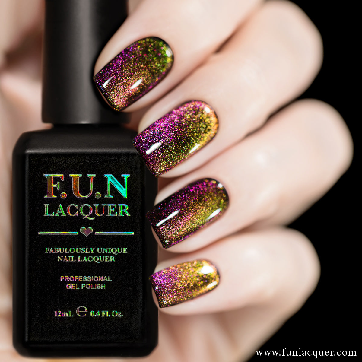 Supernova Party Duo-Multichrome Magnetic Gel Nail Polish – F.U.N