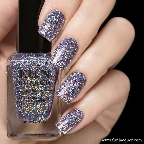The Art of Sparkle Holographic Glitter Nail Polish
